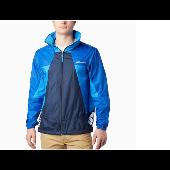 NWOT Men's Columbia Windbreaker Jacket szM - Picture 6 of 9